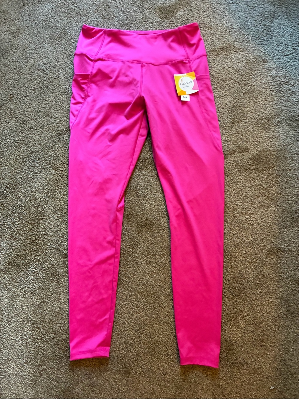 New: Cabana Bright Fuchsia Leggings
